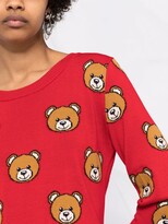 Thumbnail for your product : Moschino Teddy-motif sweater dress