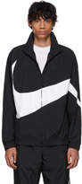 Thumbnail for your product : Nike Black and White Swoosh Jacket