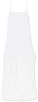 Thumbnail for your product : Esteban Cortazar Asymmetric Gathered Cotton-blend Poplin Dress