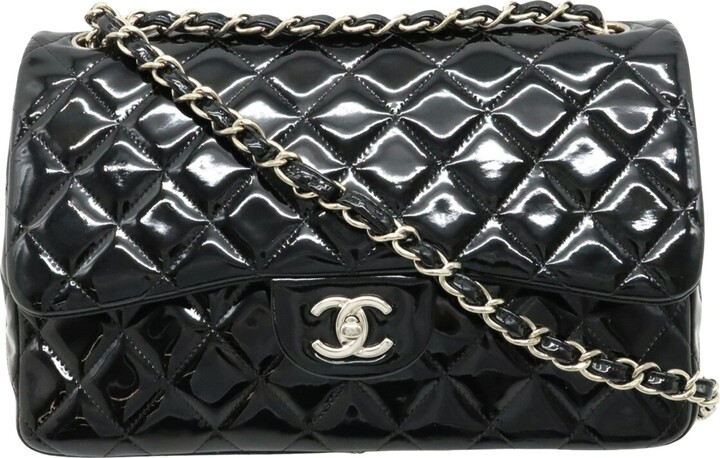 Chanel Embossed Studded Logo Bag