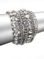 Thumbnail for your product : ABS by Allen Schwartz Multi-Row Link Chain Bracelet