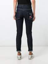 Thumbnail for your product : Mira Mikati embroidered rocket skinny jeans