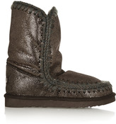 Thumbnail for your product : Mou Eskimo metallic shearling boots