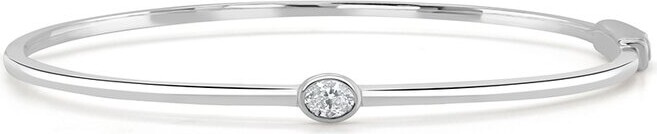 Sabrina Designs 14K 0.20 Ct. Tw. Diamond Bangle Bracelet