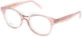 Thumbnail for your product : Celine Round Acetate Optical Frames, Pink