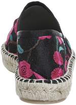 Thumbnail for your product : Office Fernandos Espadrilles Black With Pink Floral