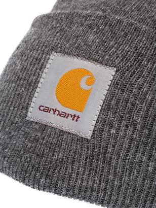 Carhartt logo patch beanie