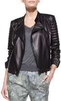 Thumbnail for your product : J Brand Ready to Wear Crista Leather Moto Jacket
