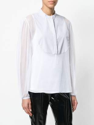 Isa Arfen sheer sleeves blouse