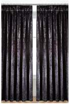 Thumbnail for your product : Laurence Llewelyn-Bowen Curtain Call Velvet-effect Pencil Pleat Curtains