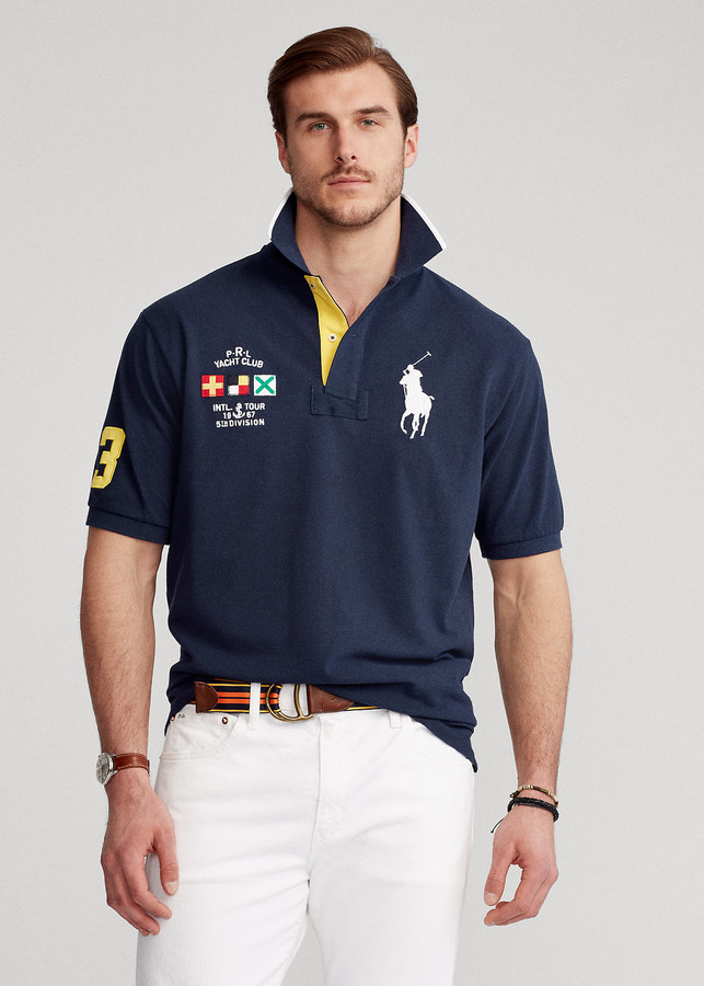 Ralph Lauren Yacht Club Mesh Polo Shirt - ShopStyle