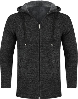 mens fleece lined jumpers