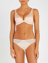 Thumbnail for your product : Aubade Nudessence mesh plunge bra