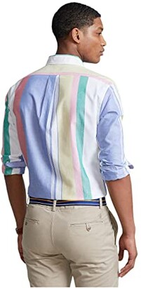 Polo Ralph Lauren Classic Fit Striped Oxford Shirt - ShopStyle