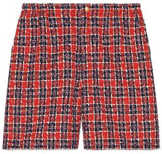 Gucci Tweed check shorts