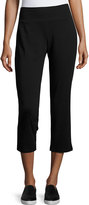 Thumbnail for your product : Eileen Fisher Organic Cotton Stretch-Jersey Cropped Pants