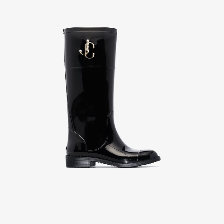jimmy choo edith rain boots