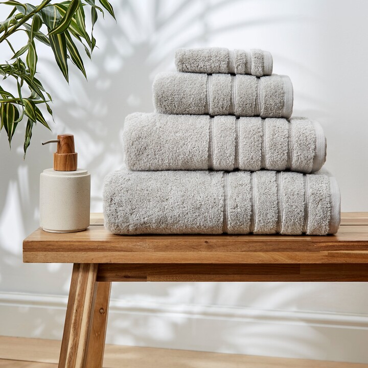 Dunelm Soft Grey Ultimate Towel Grey ShopStyle