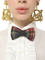 Thumbnail for your product : Moschino Clip On Logo Earrings