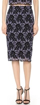 Thumbnail for your product : Lela Rose Lace Pencil Skirt