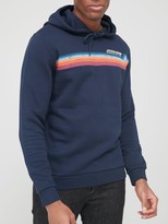 Thumbnail for your product : Jack and Jones Logo Overhead Hoodie - Navy