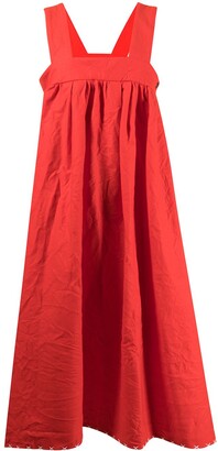 COMME DES GARÇONS GIRL Ruched-Detail Sleeveless Dress