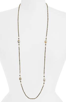 Armenta Pyrite & Opal Beaded Necklace