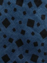 Thumbnail for your product : Versace Pre-Owned 1970s Square-Print Linen Tie