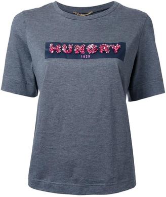 Muveil hungry sequin T-shirt - women - Cotton - 36