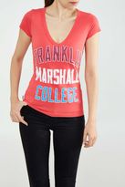 Franklin Marshall Tee Shirt Franklin&marshall Tswr122 Rose Femme