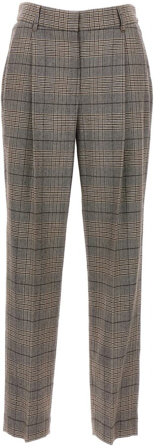 Brunello Cucinelli Prince of Wales pants - ShopStyle