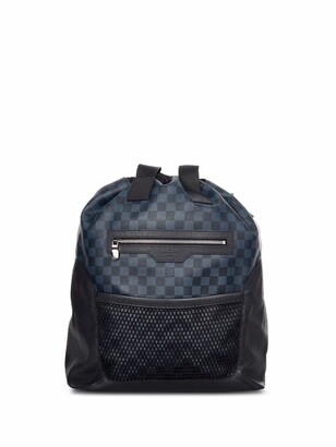 Louis Vuitton Damier Cobalt Race Drawstring Backpack - Blue Backpacks, Bags  - LOU593879