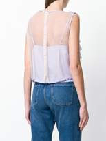 Thumbnail for your product : Marc Jacobs ruffle lace blouse