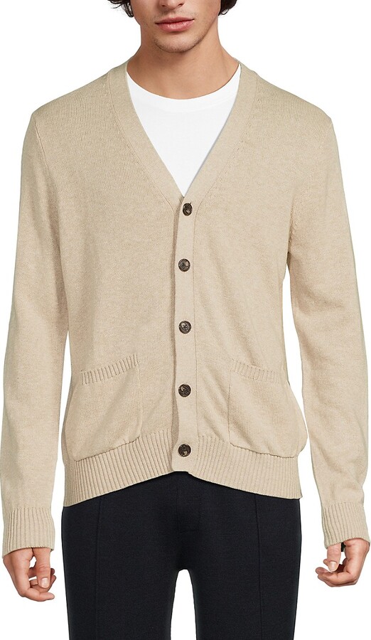 Bruno Magli Cotton & Linen Cardigan