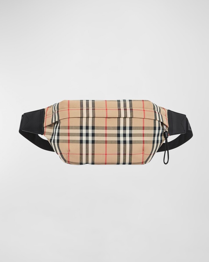 Burberry Men's Vintage Check Nylon Belt Bag/Fanny Pack - ShopStyle Bags