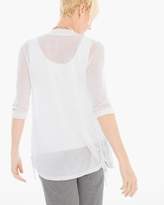 Thumbnail for your product : Rita Side-Ruched Cardigan