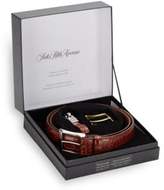 Thumbnail for your product : Saks Fifth Avenue Genuine Crocodile Belt & Keychain Gift Set