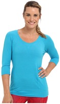 Thumbnail for your product : Pink Lotus Scoop Neck Raglan Pullover