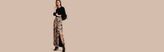 Thumbnail for your product : Burberry Floor-length Floral Print Silk Skirt