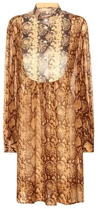 Michael Kors Collection Printed silk dress