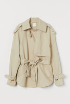 Thumbnail for your product : H&M Short lyocell-blend trenchcoat