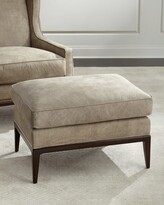 Thumbnail for your product : Ambella Idris Leather Ottoman