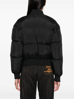 ジャケット・アウター ZOE Liquid bonber coat / black loose reversible bomber jacket - Leopard/Black | Monki WW