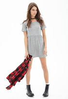 Thumbnail for your product : Forever 21 Ribbed Knit Marled Dress