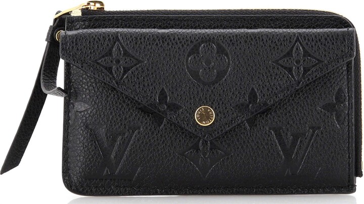 Louis Vuitton LV Monogram Empreinte Leather Card Holder