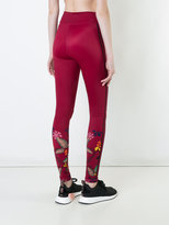 Thumbnail for your product : The Upside floral print detail leggings