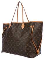 Thumbnail for your product : Louis Vuitton Monogram Neverfull GM