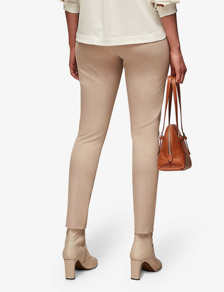 Whistles Super Stretch stretch-cotton trousers
