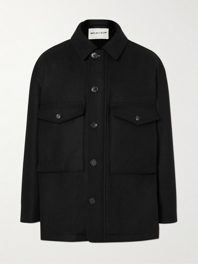 MILES LEON Bonsai Melton Wool Jacket