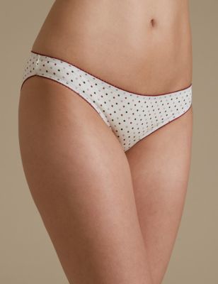 Marks and Spencer 5 Pack Cotton Rich Assorted Bikini Knickers